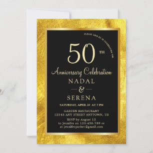 Einladung zum 50. Hochzeitstag