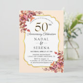 Einladung zum 50. Hochzeitstag (Stehend Vorderseite)