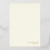 Einladung zum 50. Hochzeitstag (Rückseite)