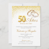 Einladung zum 50. Hochzeitstag (Vorderseite)