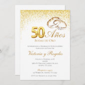 Einladung zum 50. Hochzeitstag (Vorne/Hinten)