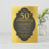 Einladung zum 50. Hochzeitstag (Stehend Vorderseite)