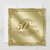 Einladung zum 50. Hochzeitstag (Vorderseite)