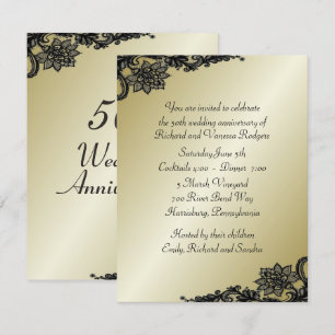 Einladung zum 50. Hochzeitstag