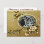 Einladung zum 50. Hochzeitstag (Vorne/Hinten)