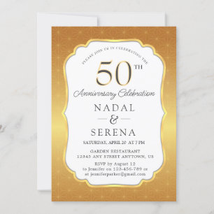 Einladung zum 50. Hochzeitstag