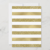 Einladung zum 50. Hochzeitstag, Imitate Glitzer (Rückseite)