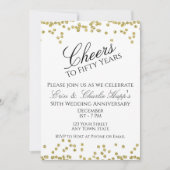 Einladung zum 50. Jahrestag (Vorderseite)