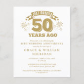 Einladung zum 50-jährigen Geburtstag des Haushalts (Vorderseite)