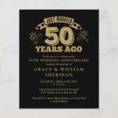 Einladung zum 50-jährigen Geburtstag des Haushalts (Vorderseite)