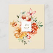 Einladung zum 50-jährigen Jubiläum des Haushalts B (Rückseite)