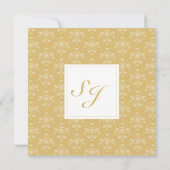 Einladung zum 50-jährigen Jubiläum von Damask Squa (Rückseite)