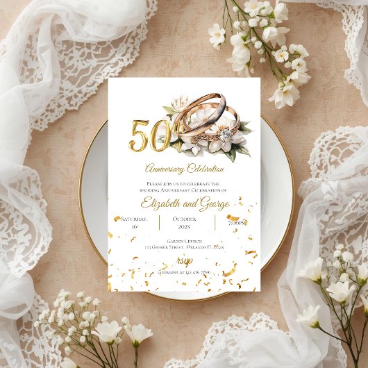 Einladung zum 50. Jubiläum
