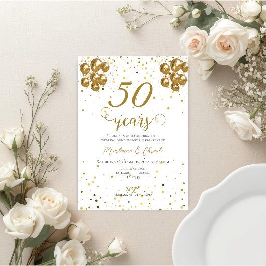 Einladung zum 50. Jubiläum