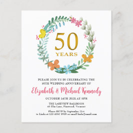 Einladung zum 50. Jubiläum