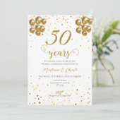 Einladung zum 50. Jubiläum (Stehend Vorderseite)