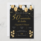 Einladung zum 50. Jubiläum (Vorderseite)