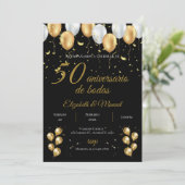 Einladung zum 50. Jubiläum (Stehend Vorderseite)