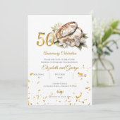Einladung zum 50. Jubiläum (Stehend Vorderseite)