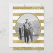 Einladung zum 50. Jubiläum, Imitate Glitzer, Foto (Rückseite)