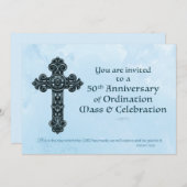 Einladung zum 50. Ordination Jahrespriester, Orn (Vorne/Hinten)