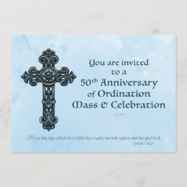 Einladung zum 50. Ordination Jahrespriester, Orn