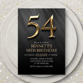Einladung zum 54. Geburtstag