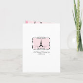 Einladung zum 5. Geburtstag Paris Pass (Rückseite)