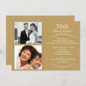 Einladung zum 5. Jahrestag der Hochzeit (Vorne/Hinten)