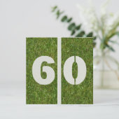 Einladung zum 60. Geburtstag (Stehend Vorderseite)