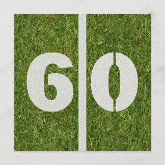 Einladung zum 60. Geburtstag