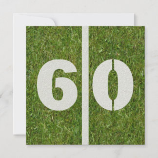 Einladung zum 60. Geburtstag