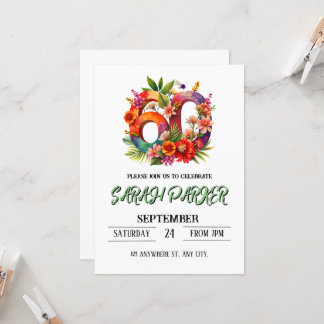 Einladung zum 60. Geburtstag