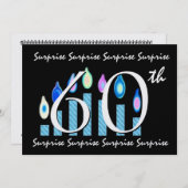 Einladung zum 60. Geburtstag (Vorne/Hinten)