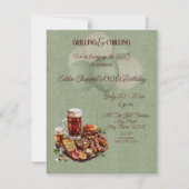Einladung zum 60. Geburtstag mit Crawfish Boil (Vorderseite)