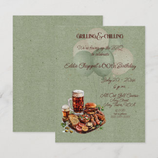 Einladung zum 60. Geburtstag mit Crawfish Boil