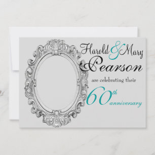 Einladung zum 60. Hochzeitstag