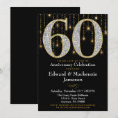 Einladung zum 60-jährigen Jubiläum Black Gold Diam (Vorne/Hinten)