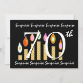 Einladung zum 70. Geburtstag (Vorderseite)