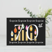 Einladung zum 70. Geburtstag (Stehend Vorderseite)