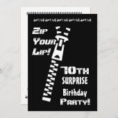 Einladung zum 70. Geburtstag (Vorne/Hinten)