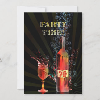Einladung zum 70. Geburtstag
