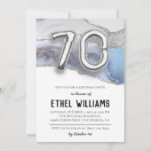 Einladung zum 70. Geburtstag (Vorderseite)