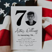 Einladung zum 70. Geburtstag | 70. Geburtstag