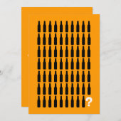 Einladung zum 70. Geburtstag - Beifall! (Vorne/Hinten)