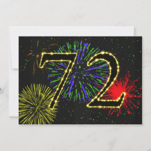 Einladung zum 72. Geburtstag