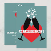 Einladung zum 75. Hochzeitstag - Beifall! (Vorne/Hinten)