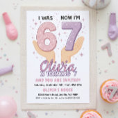 Einladung zum 7. Geburtstag Mädchen