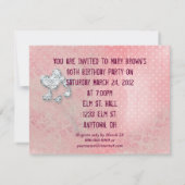 Einladung zum 80. Geburtstag (Rückseite)