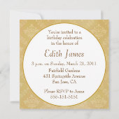 Einladung zum 80. Geburtstag (Rückseite)